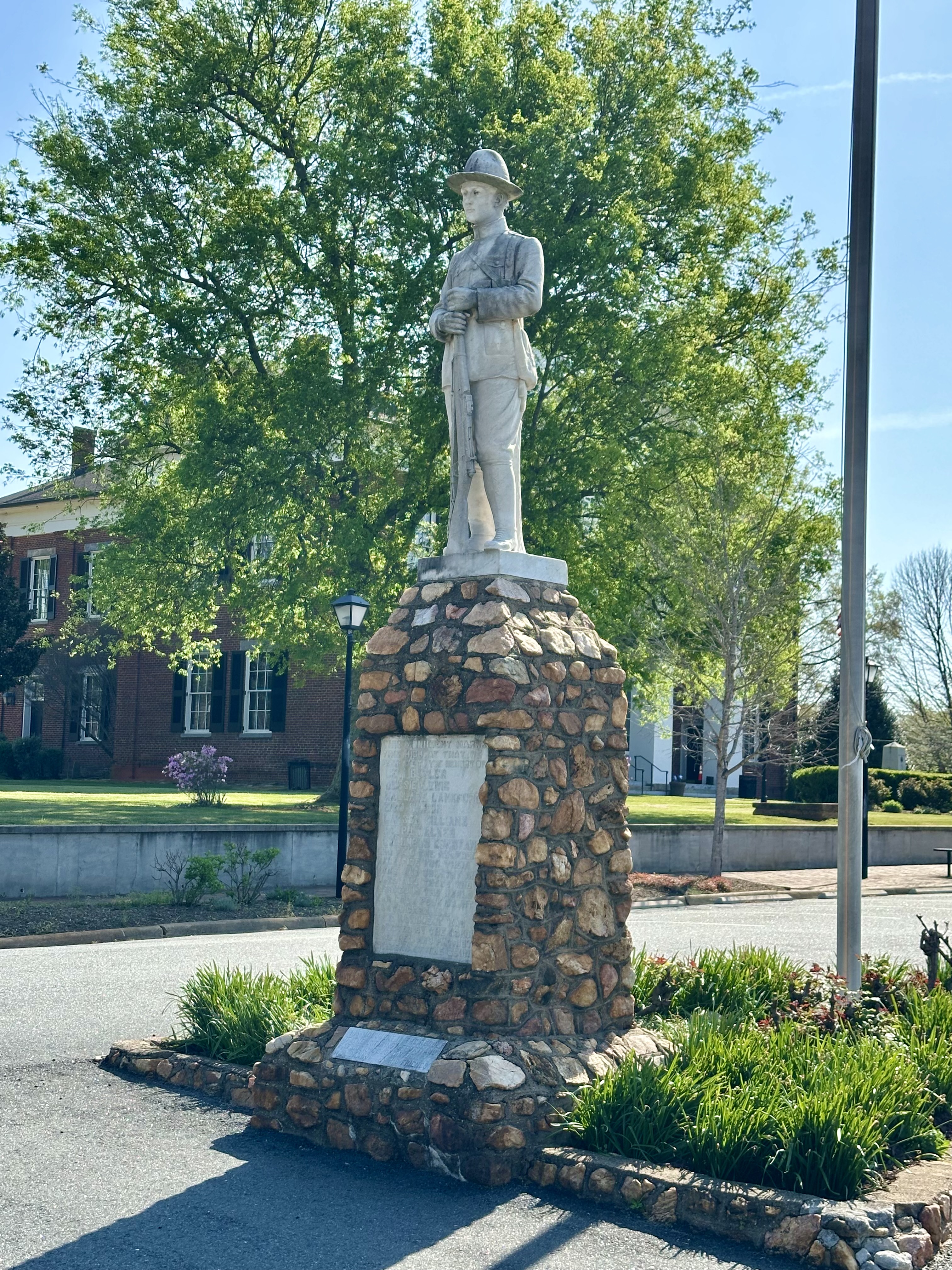 Columbus NC courthouse square historic Polk County