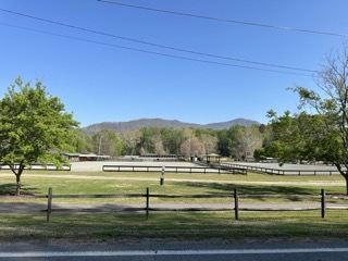 Harmon Field equestrian rings Blue Ridge mountains Tryon NC